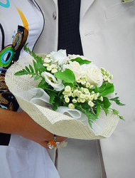 bouquet de la mariée demoiselle d'honneur alpes maritimes