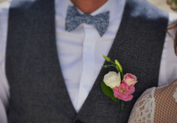 boutonniere homme mariage champetre