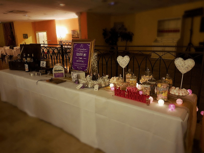 bar a bonbons pour mariage chic