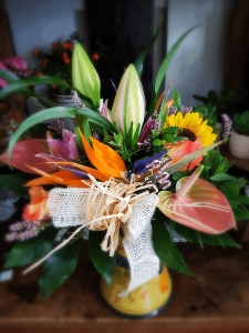 bouquet de fleurs compo estivale