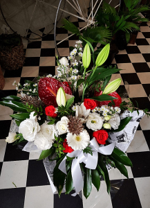 composition florale corporate