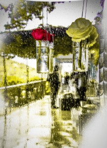 superbe mise en avant fleurs de mariage